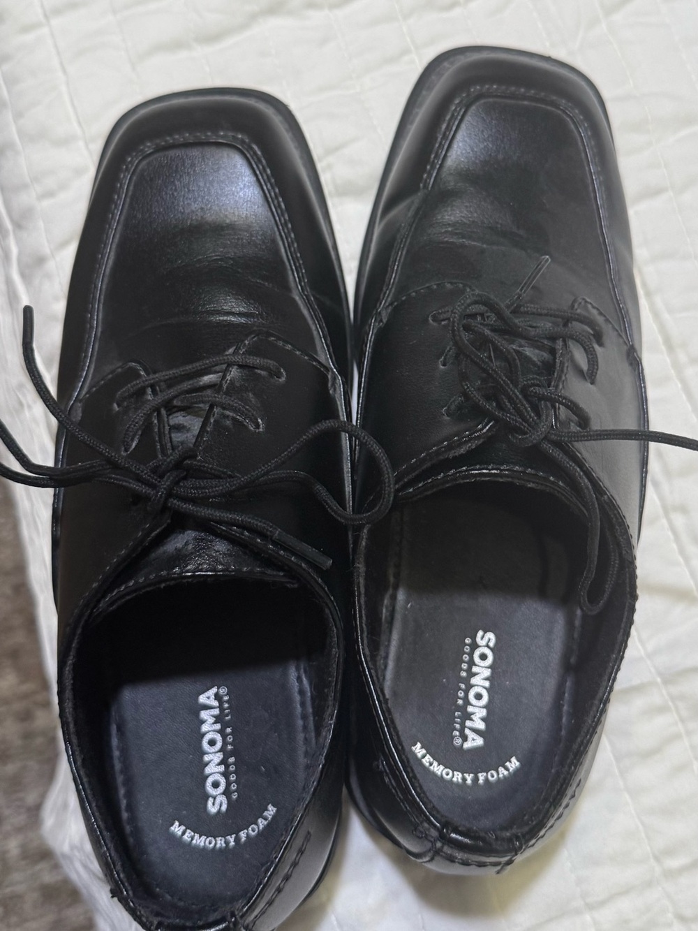 Sonoma Goods for Life black lace -up dress shoes